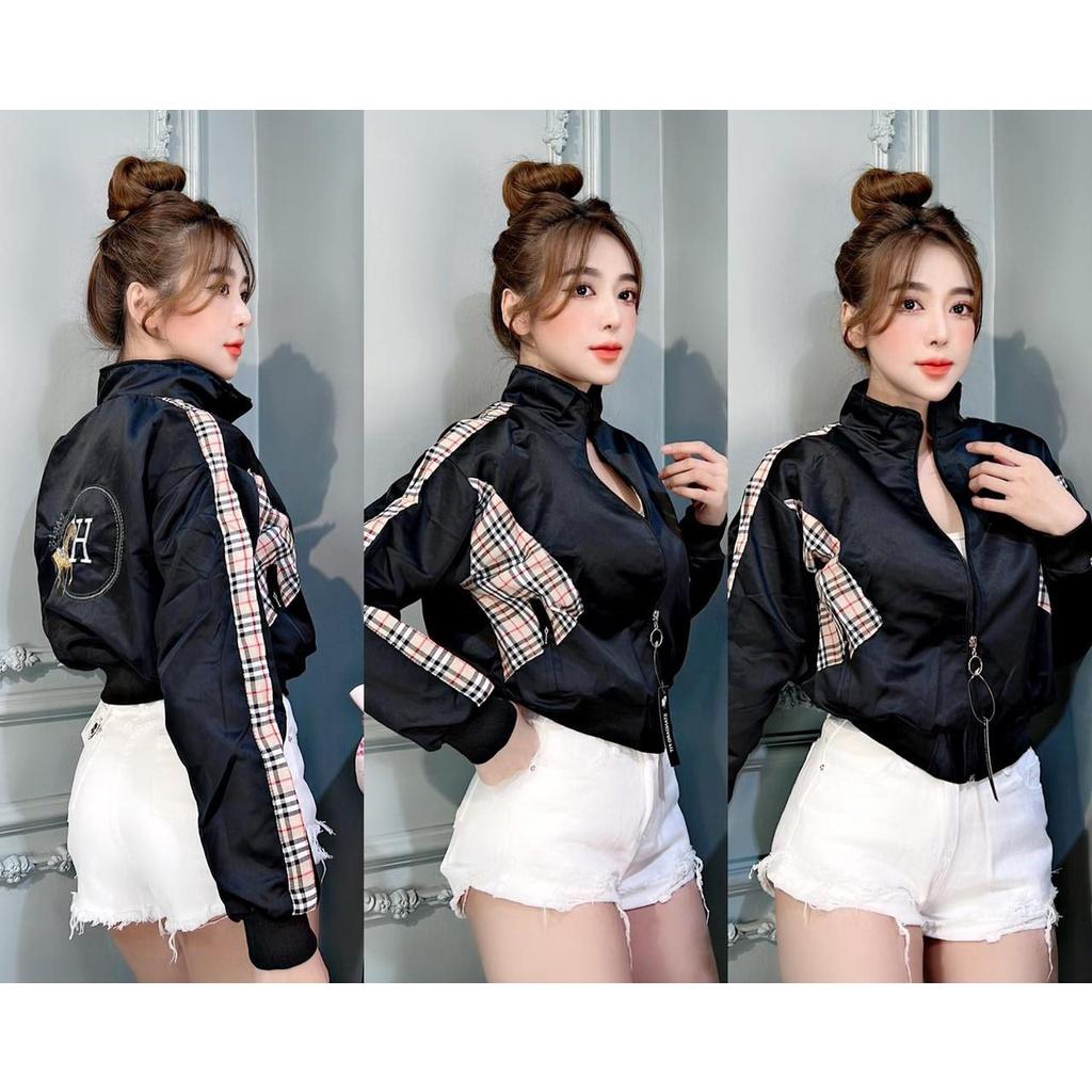 Áo Khoác Chống Nắng Nữ Thêu Con Ngựa Chất Liệu Dù Cát Hàng VNXK Áo Chống Nắng Cực Tốt Chống Tia UV 95