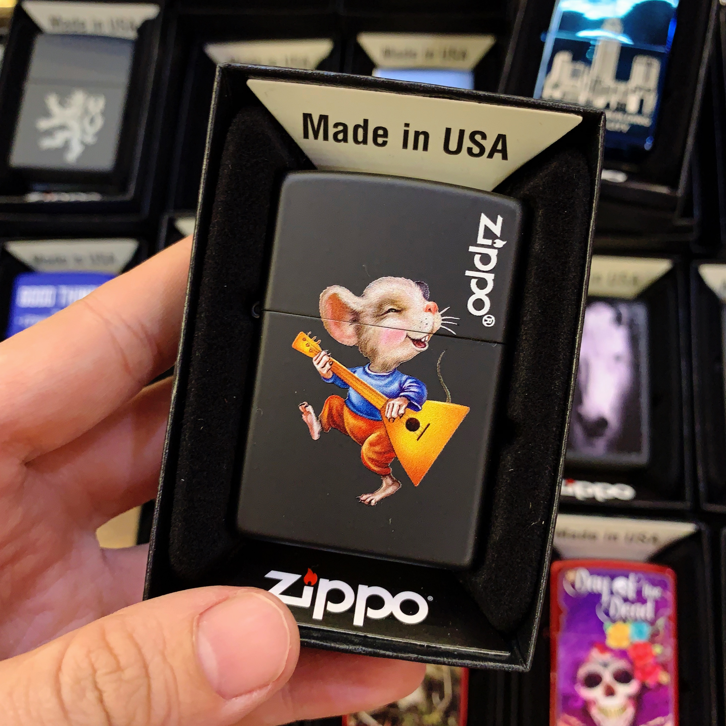 Bật Lửa Zippo 218 Player