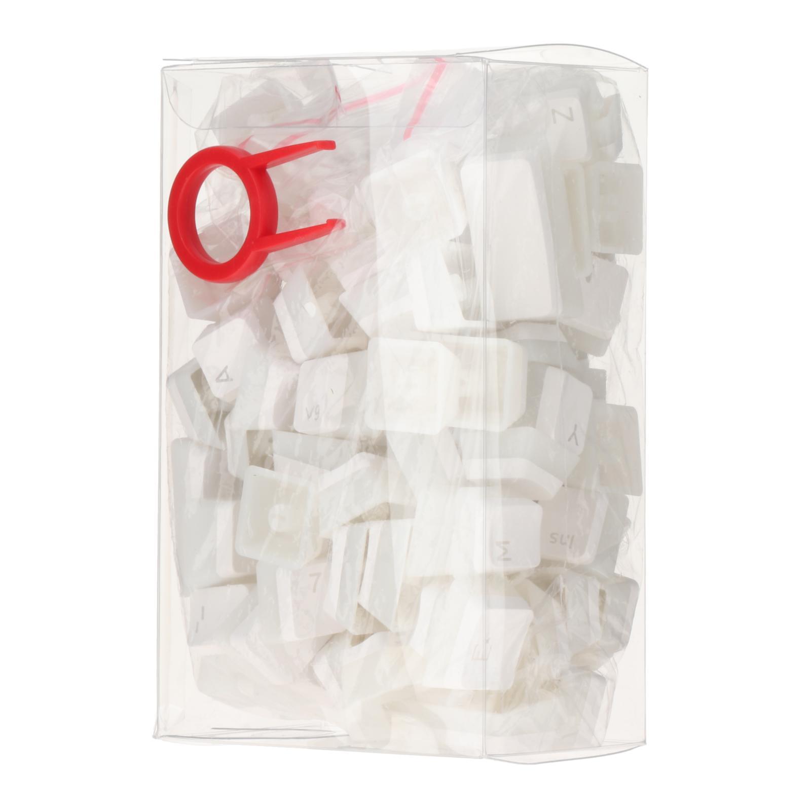 PBT Pudding Keycaps Translucent 108 Keys Keycap Set for Most Mechanical Keyboard PC Gaming
