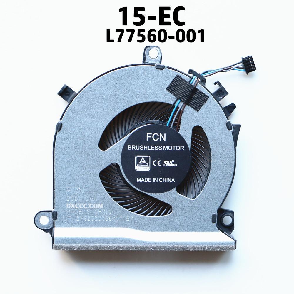 L77560-001 For HP 15-EC 15-EC0016ax 15-EC0075ax 15-EC0026ax 15-EC0029ax 15-EC0066ax 15-EC0073ax CPU Cooling Fan