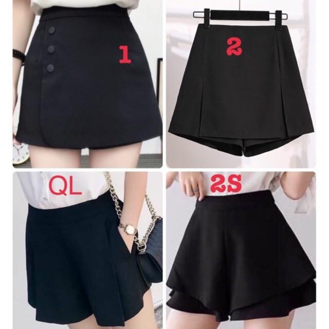 Quần giả váy bigsize 60-100kg lưng thun