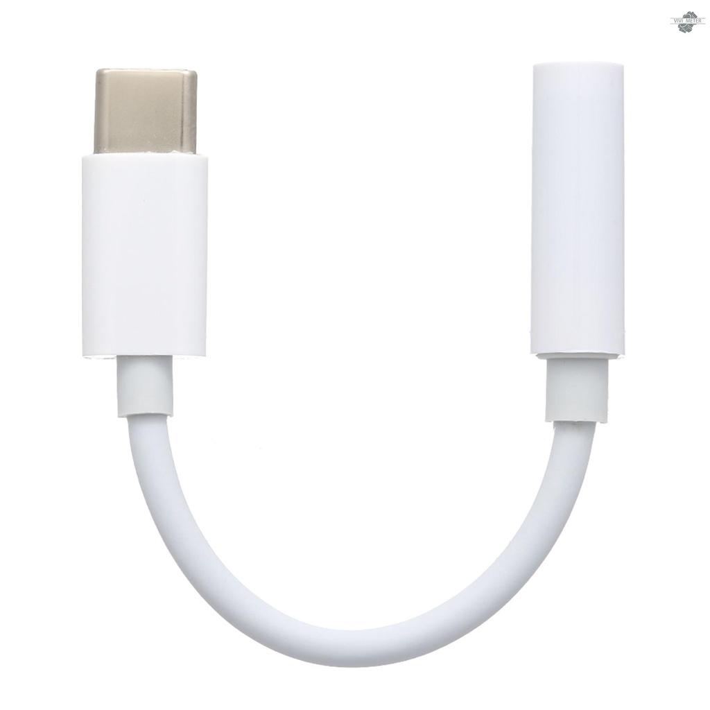 USB C to 3.5mm Headphone Jack Adapter with Digital Audio Cable Type C Jack Adapter for XIAOMI OPPO