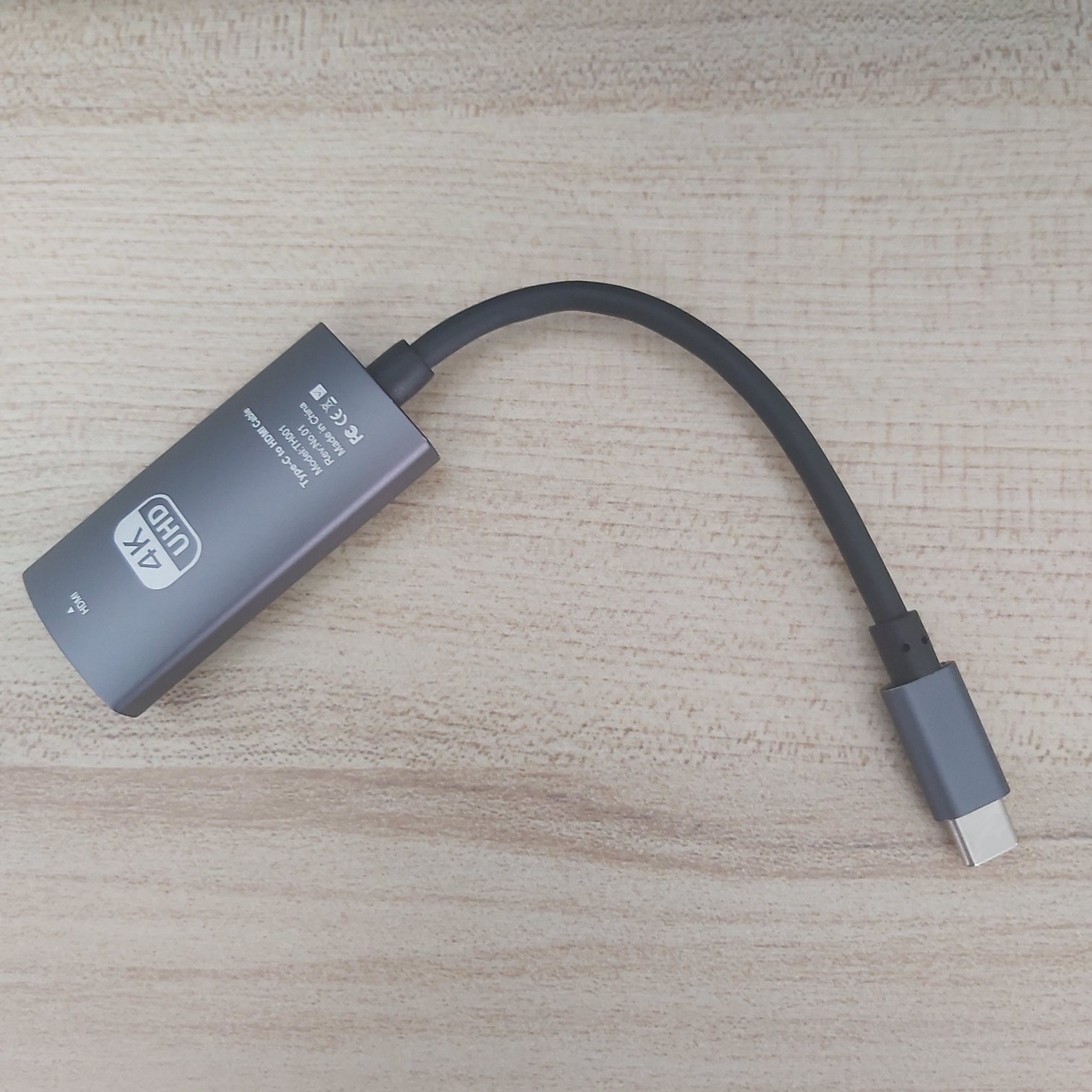 Cáp chuyển Type-c ra HDMI 4K cho Macbook, Surface, Dell XPS