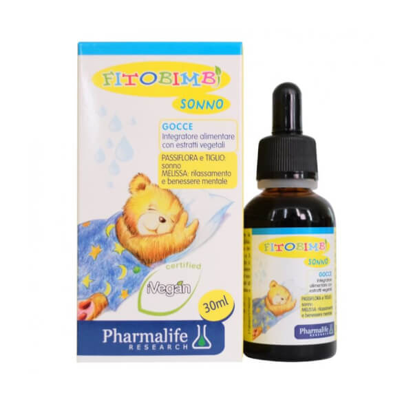 Siro Giúp Bé Ngủ Ngon Fitobimbi Sonno 30ml giúp bé ngủ ngon