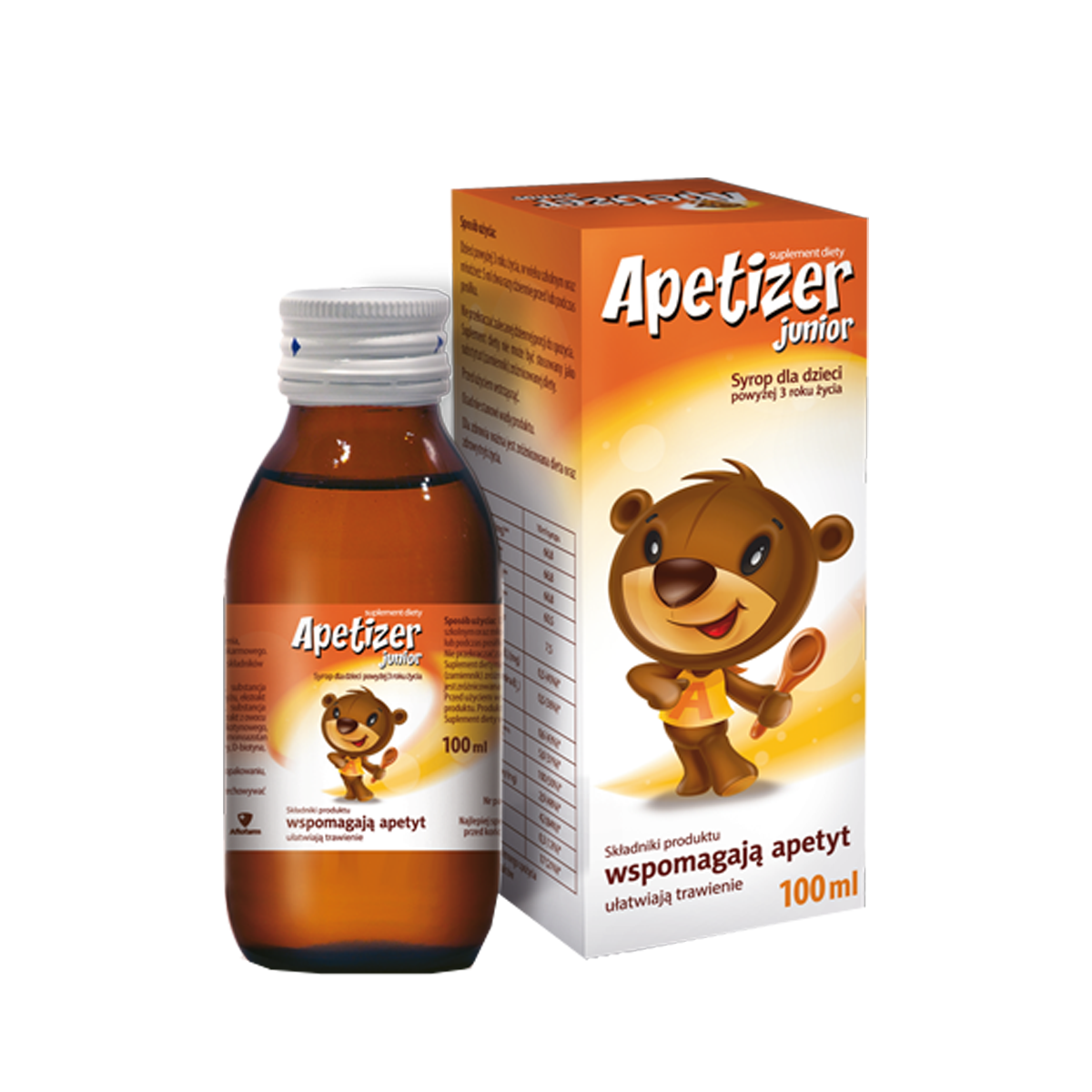 Siro Ăn Ngon Apetizer Junior Giúp Bé Hấp Thu Dinh Dưỡng và Vitamin Tốt, Giảm Biếng Ăn, Lớn Nhanh Chai 100ml