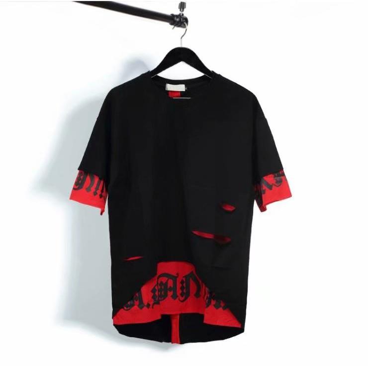 Áo thun ngắn in hình cá tính dành cho nam