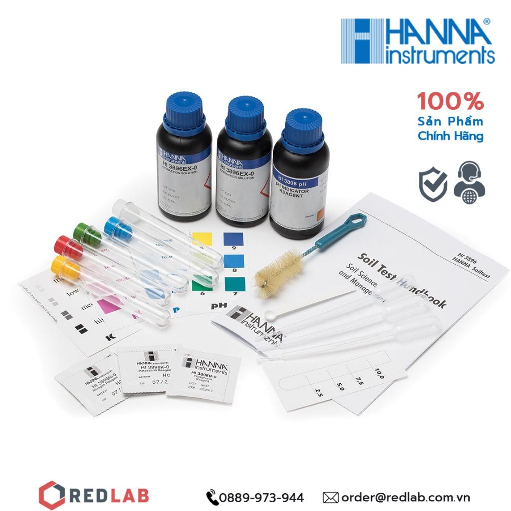 Dụng cụ đo pH và dinh dưỡng NPK trong đất / trong nước Hanna HI3895 và HI3896