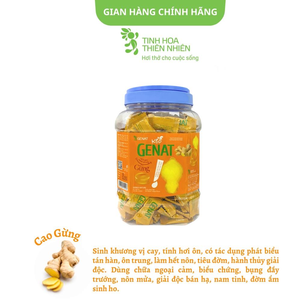 Kẹo Genat Gừng (Hủ 300 viên) - Tinh Hoa Thiên Nhiên