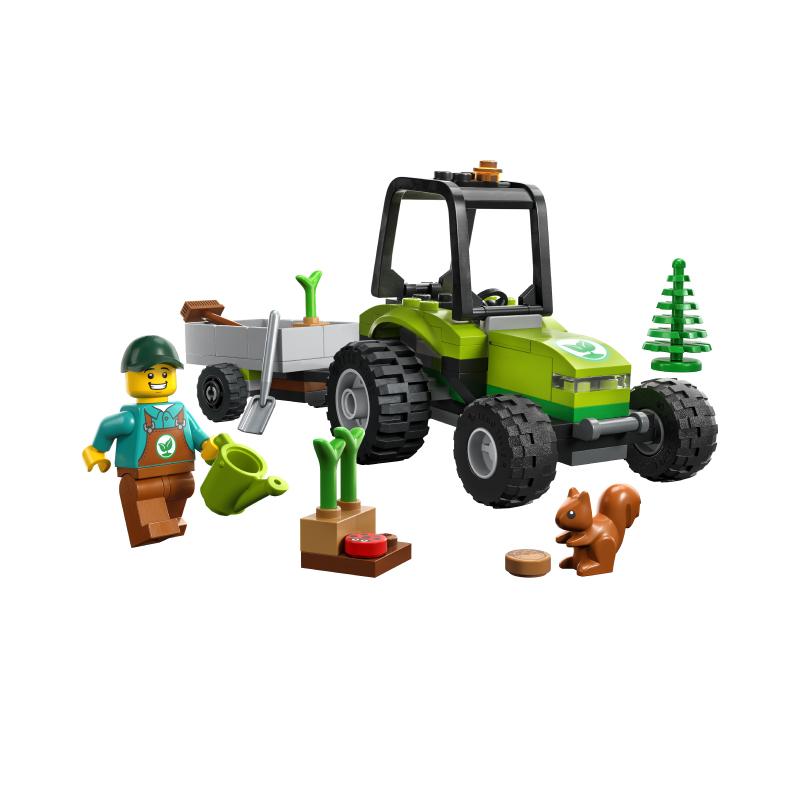 Đồ Chơi Lắp Ráp LEGO City Máy Kéo Trồng Cây Công Viên 60390