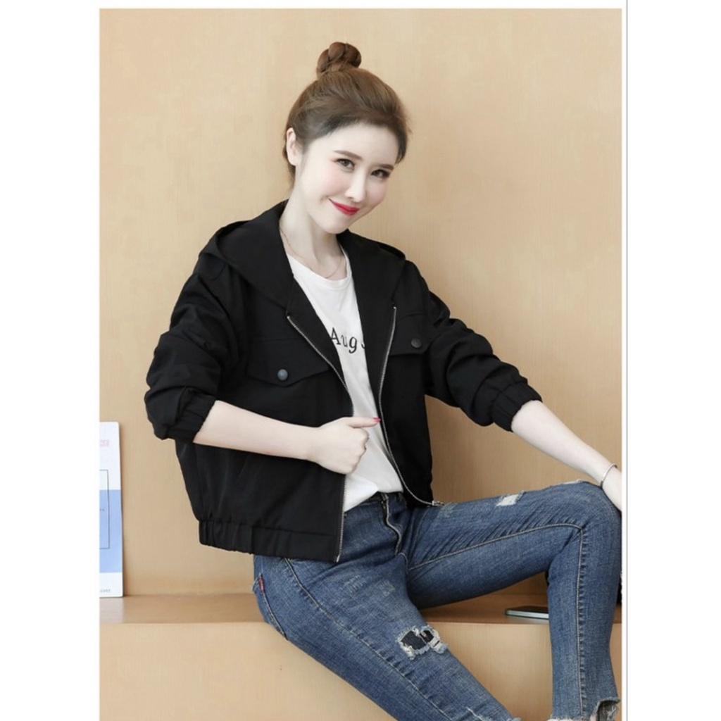 Áo khoác kaki lửng chống nắng nữ 2 lớp thiết kế tinh tế nhẹ nhàng quyến rũ hàng mới bao đẹp