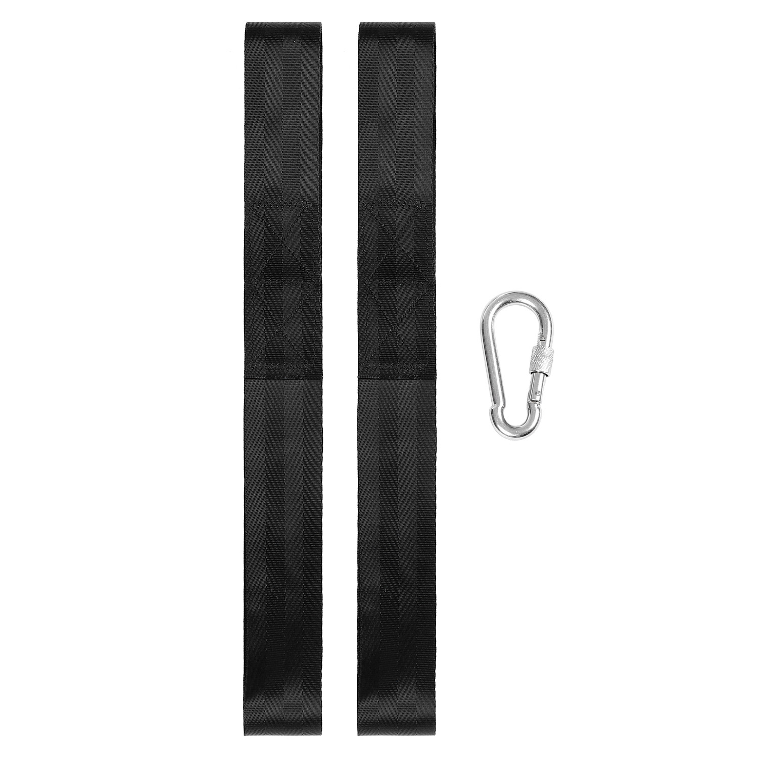 Bộ Dây Đeo Neo Battle Rope Với 2 Dây Nylon Gia Cố Hạng Nặng & 1 Kẹp Carabiner Bằng Thép Không Gỉ Cho Crossfit