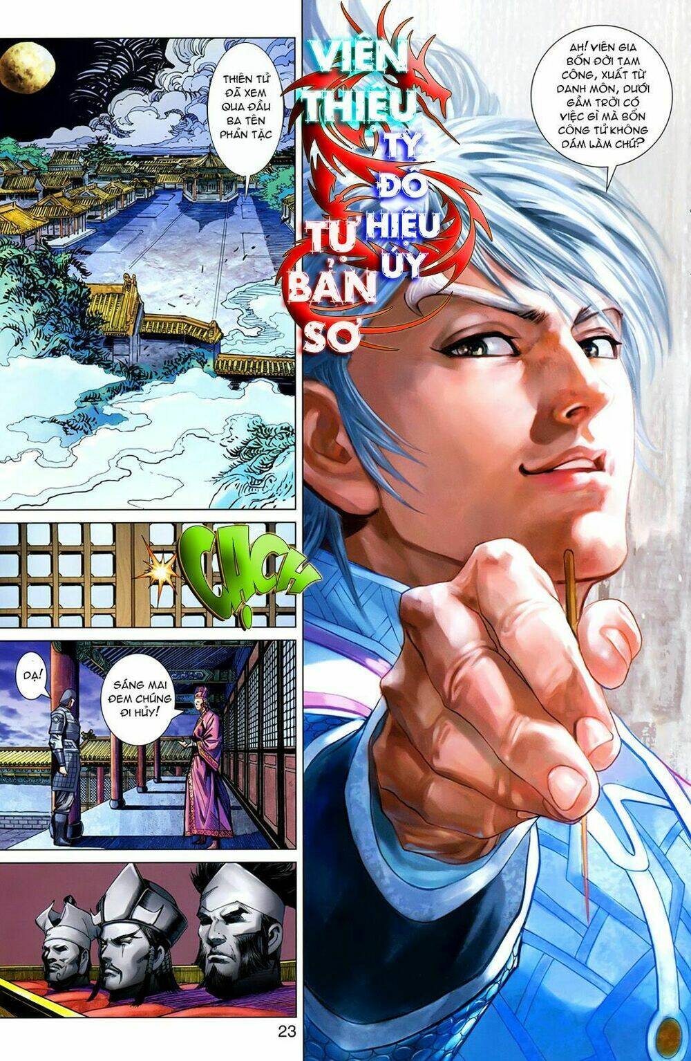 thiên tử truyền kỳ 7 - tam quốc kiêu hoàng chapter 13 22