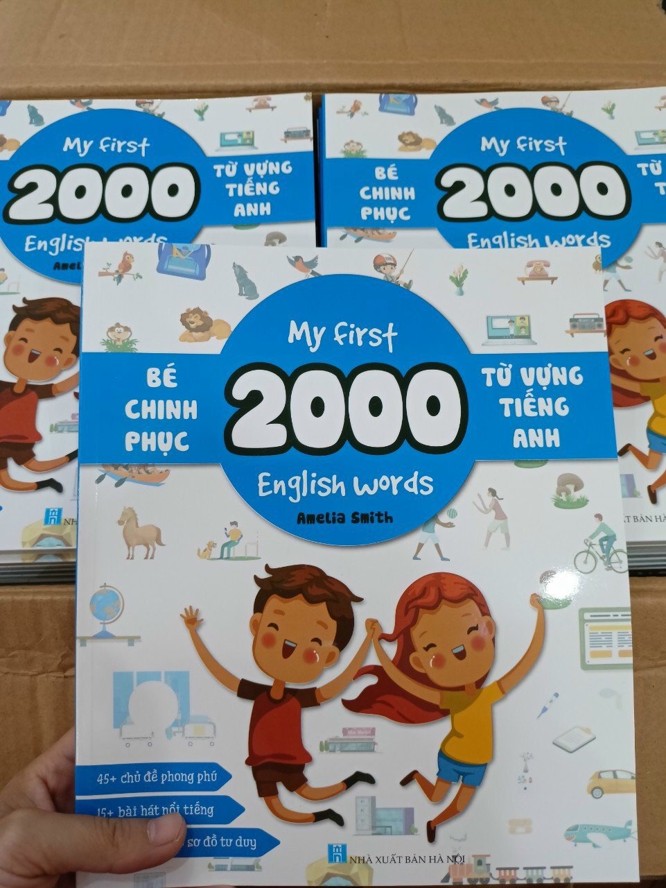 Sách- Bé Chinh Phục 2000 Từ Vựng Tiếng Anh 119 trang (My First 2000 English Words)