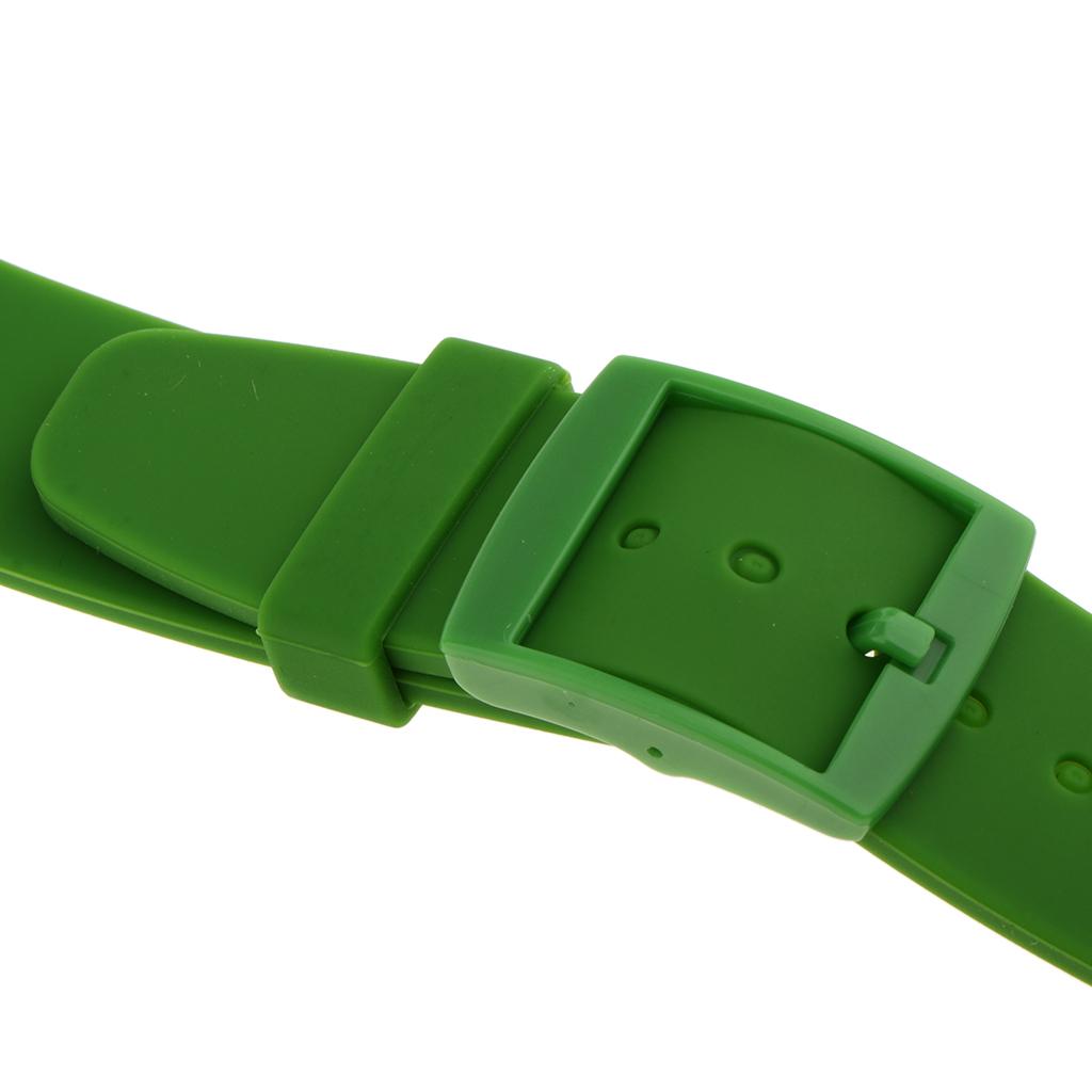 Replacement Waterproof Silicone Rubber Watch Strap Band 20mm for Smart Watch