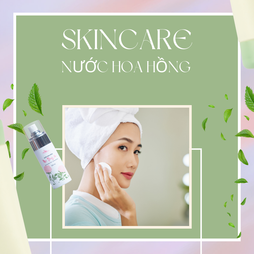 Nước Hoa Hồng ( Nước cân bằng da ) Mộc Thông An Bà Thông Giúp Cân Bằng pH, Se Khít Lỗ Chân Lông Cho Da Săn Chắc Mềm Mịn