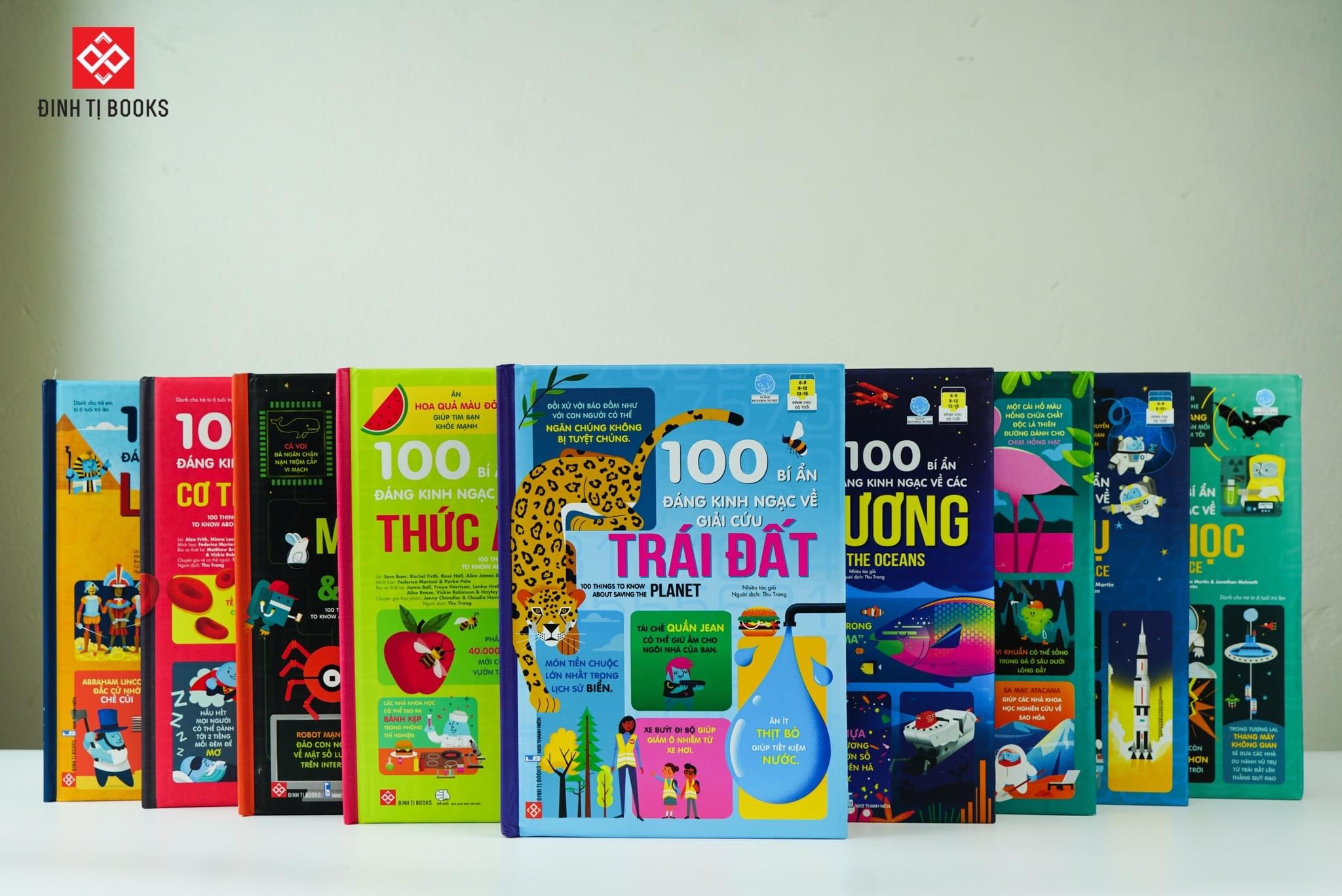 Sách Thiếu Nhi – 100 Bí Ẩn Đáng Kinh Ngạc – Đinh Tị