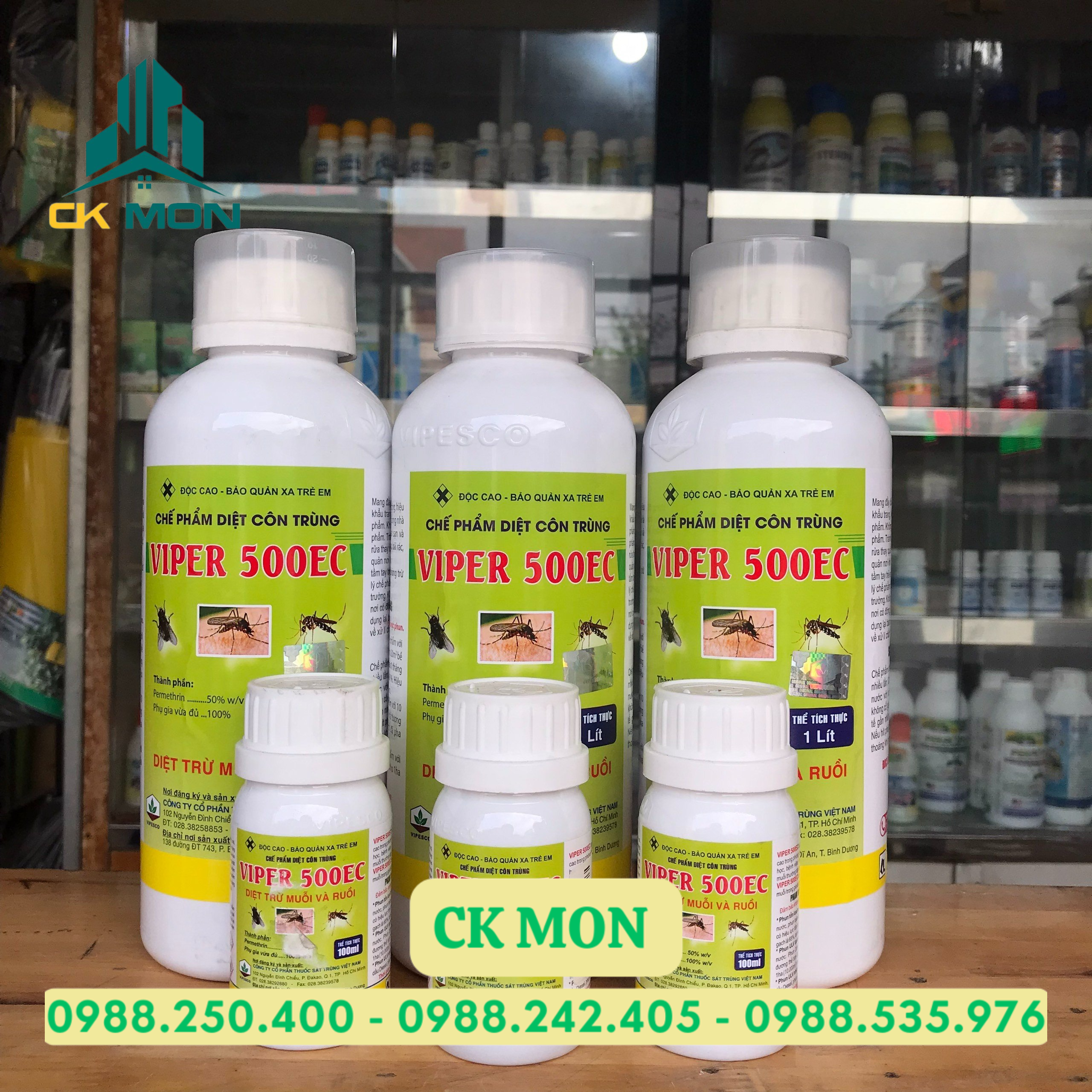 Thuốc diệt muỗi và côn trùng Viper 50EC_