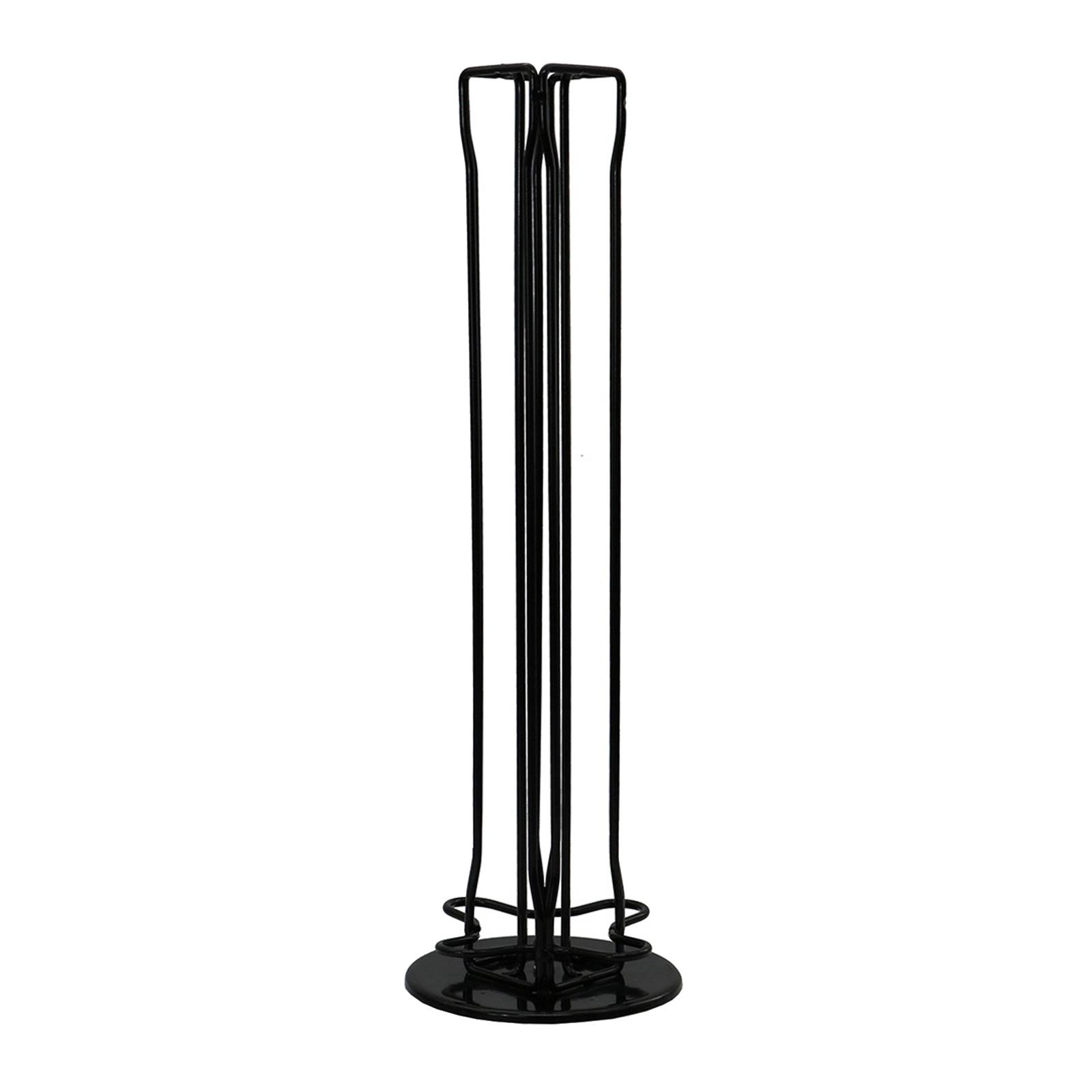 Iron Wire Coffee Pod Capsule Holder Rack Tower Storage Fits  for Counter Cafe Home Shop Can Hold 40 Capsules