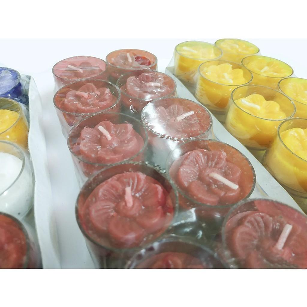 Set 10 cốc nên hoa nghệ thuật ánh sáng lung linh ấm ấp