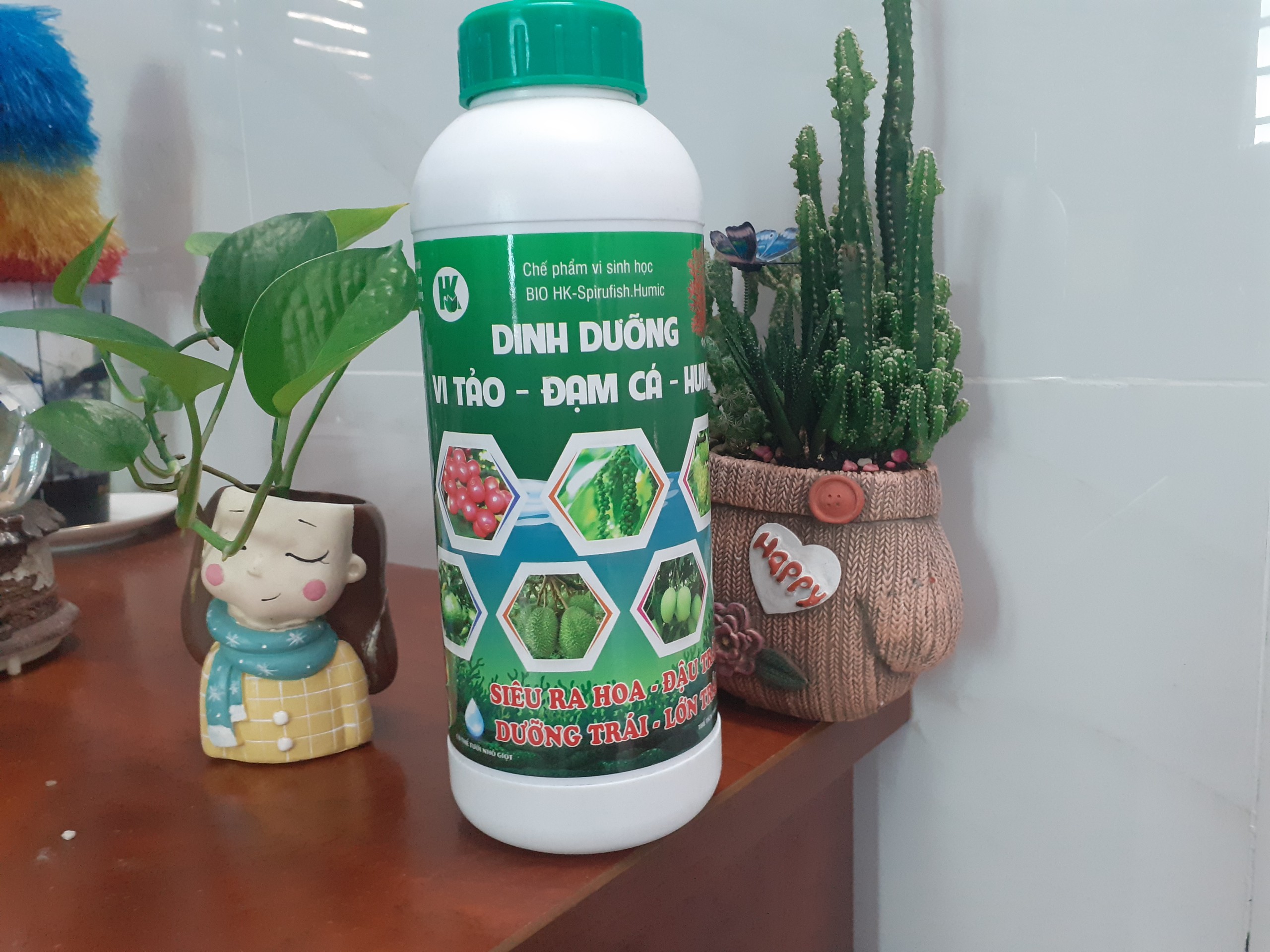 *** Chế phẩm sinh học vi tảo – đạm cá- humic siêu ra hoa-đậu trái ***