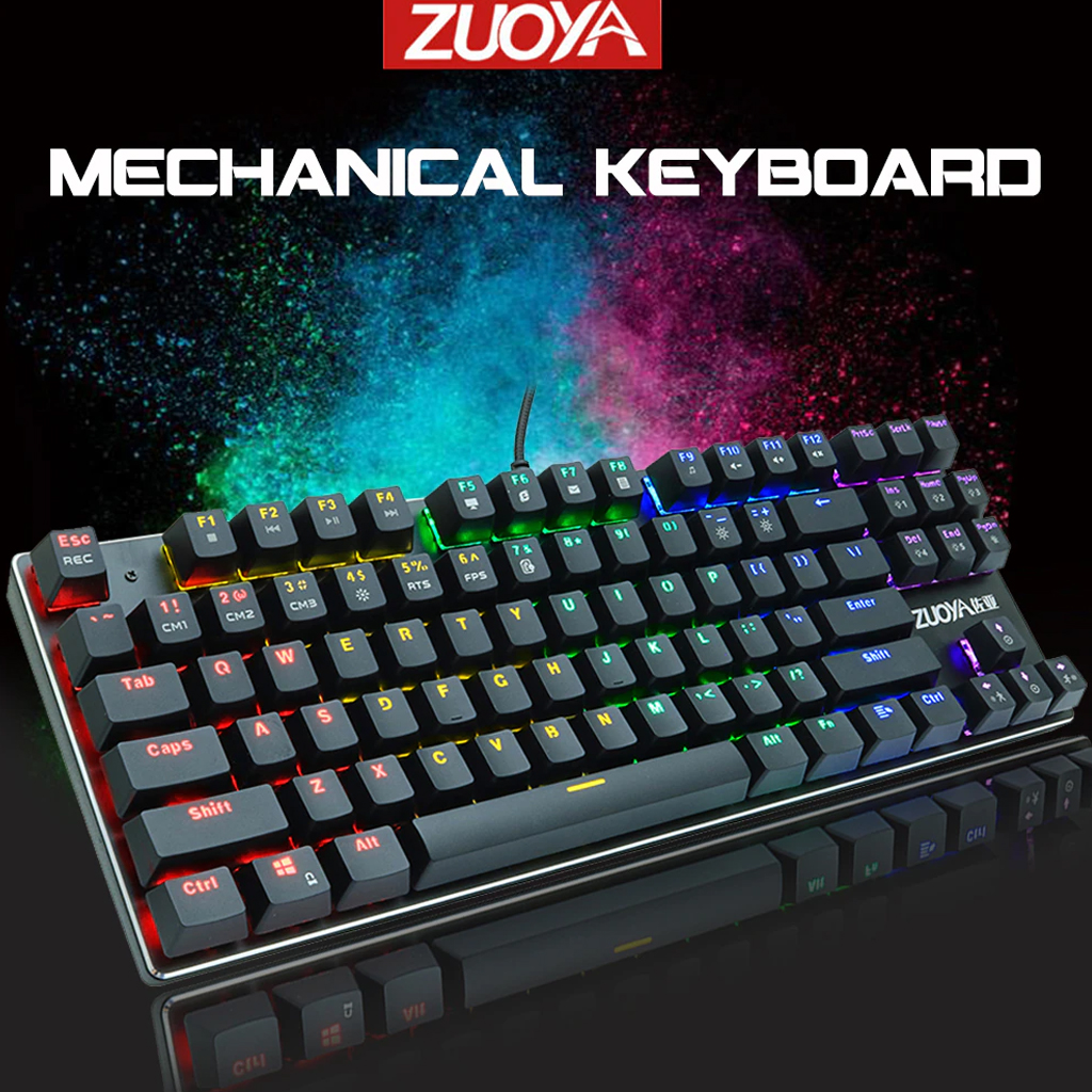 Combo Bộ Bàn Phím Chuột Gaming Và Tai Nghe Chụp Tai Máy Tính Chơi Game Bàn Phím Cơ X51 Led RGB + Chuột V6 + Tai Nghe Q9 - Hàng Chính Hãng