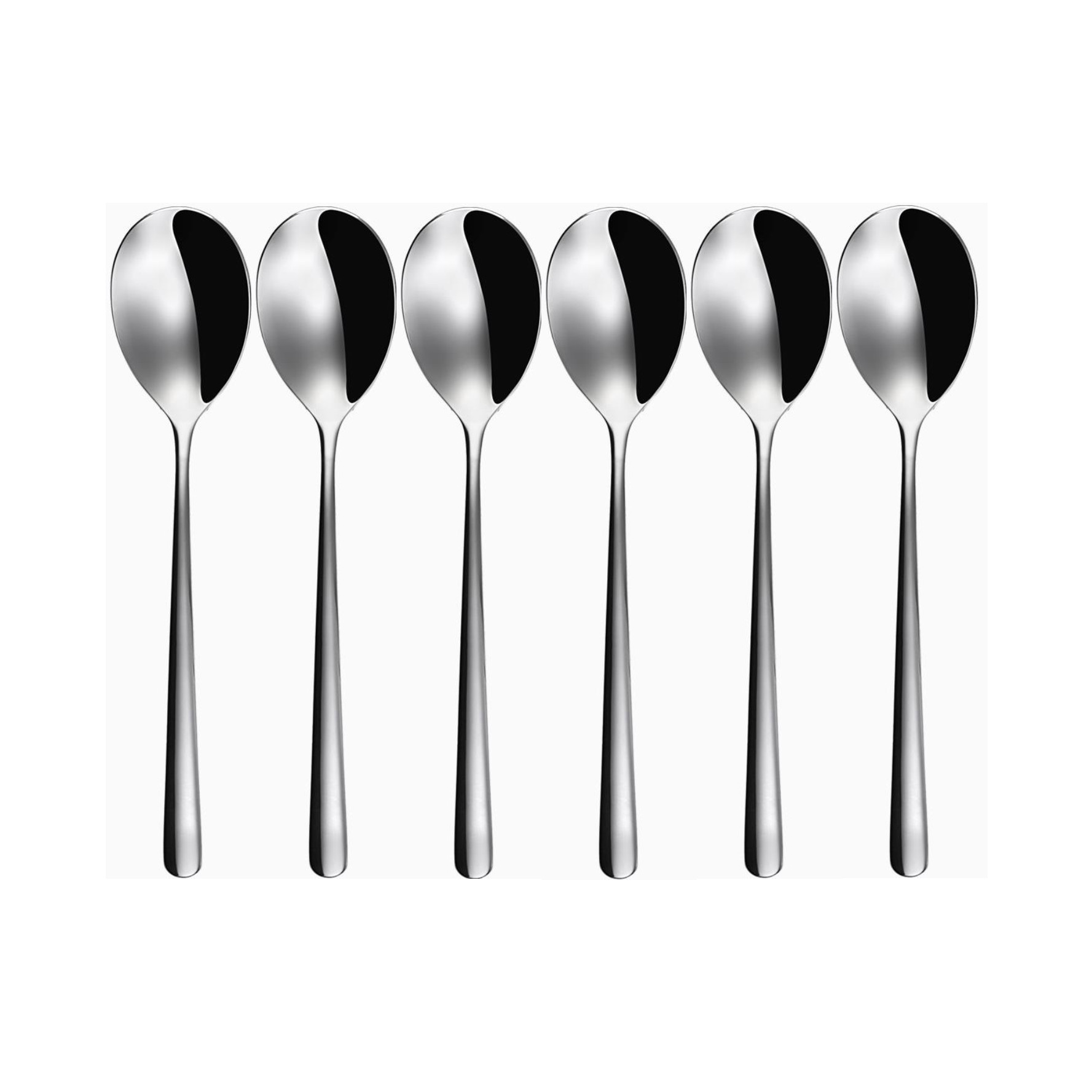 Bộ 6c Muỗng Ăn 106150 - Inox 304 Stainless Steel 18/10 Đồ dùng bàn tiệc nhà hàng khách sạn cao cấp (Set of 6pcs Table spoon SS18/10)