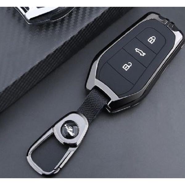 Ốp Chìa Khóa, Ốp Khóa Xe Peugeot 2008, 3008, 5008, 408 Hợp Kim Kẽm Cao Cấp