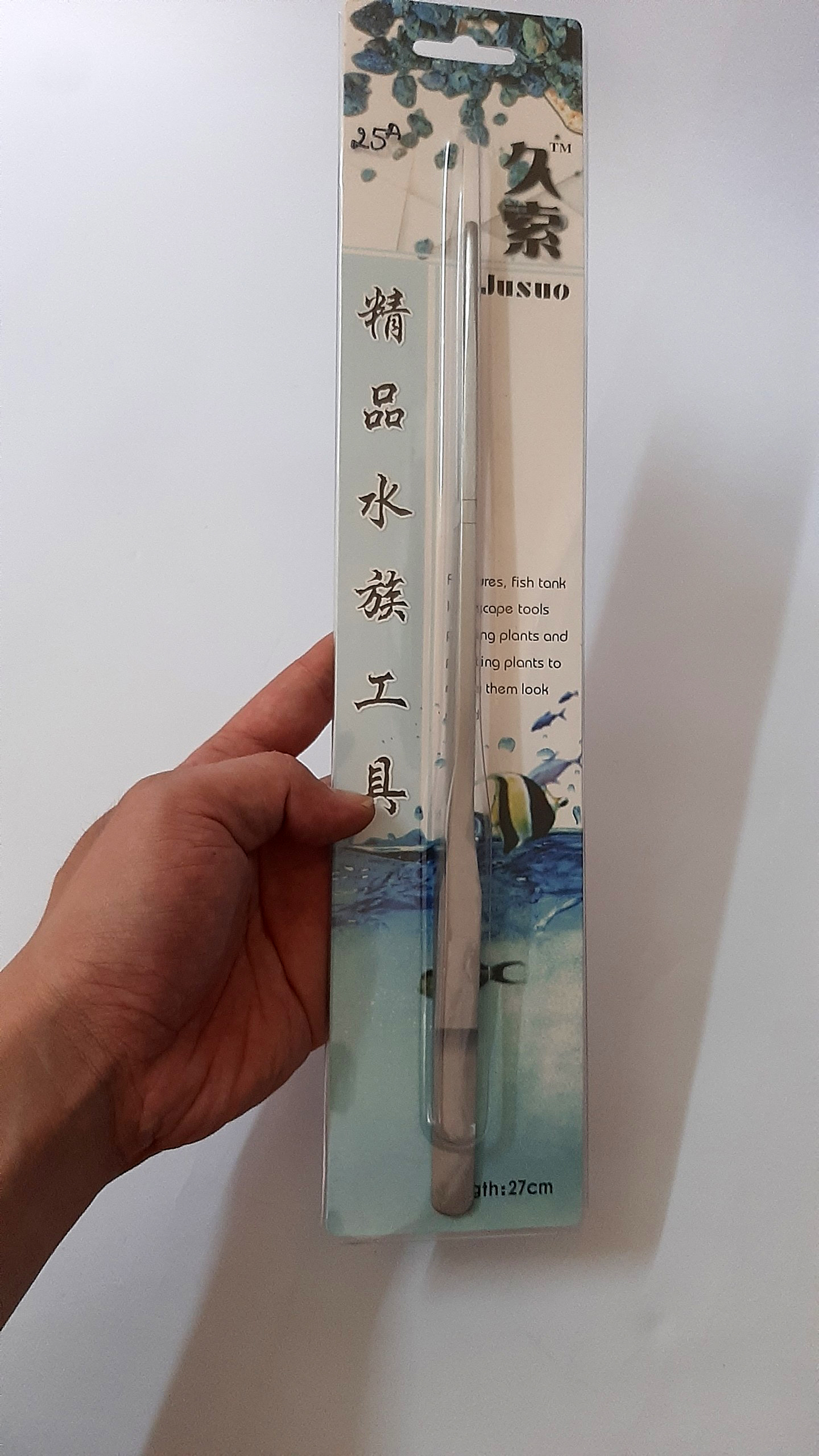 Nhíp trồng cây thủy sinh dài 27cm cho bể cá