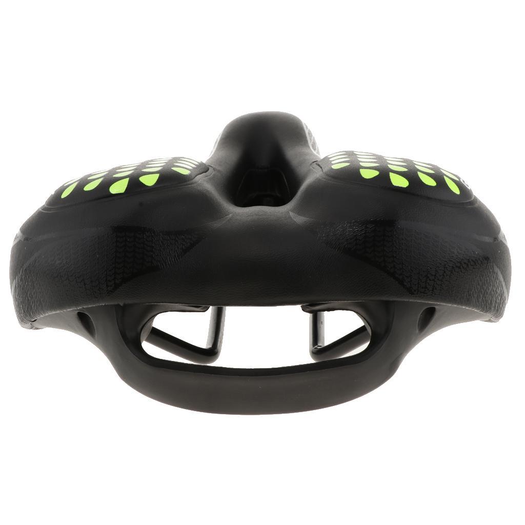 Mountain Bike Road Bicycle Racing Hollow Saddle Seat Thick and Wide Saddle