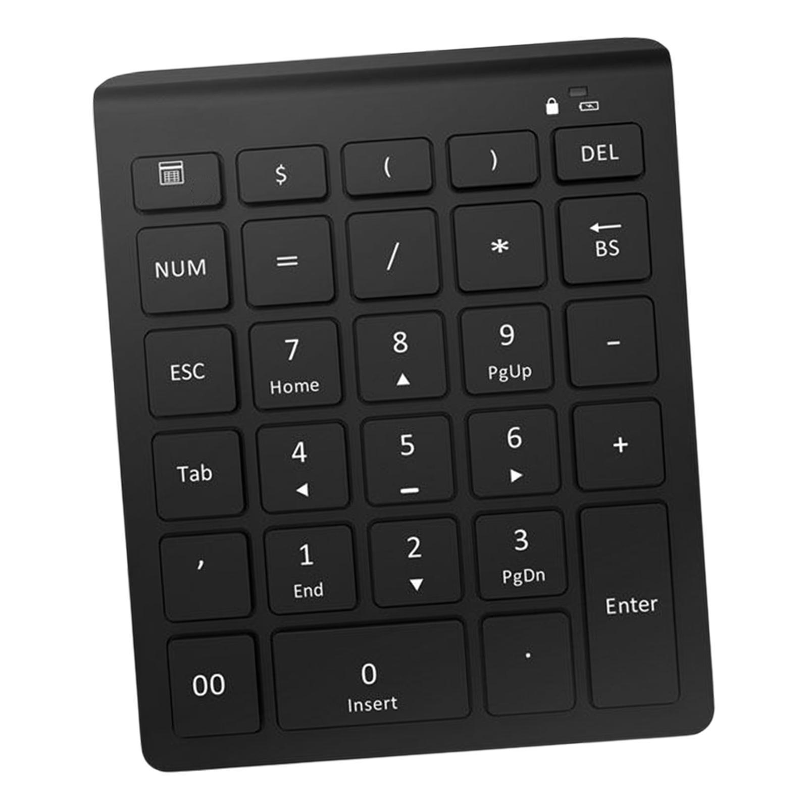 Number pad laptop numeric keypad 28 Keys Black