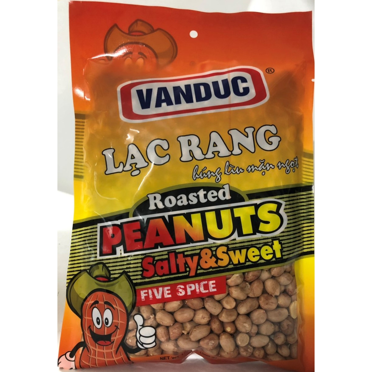 Lạc rang húng lìu mặn, ngọt Vạn Đức 500g