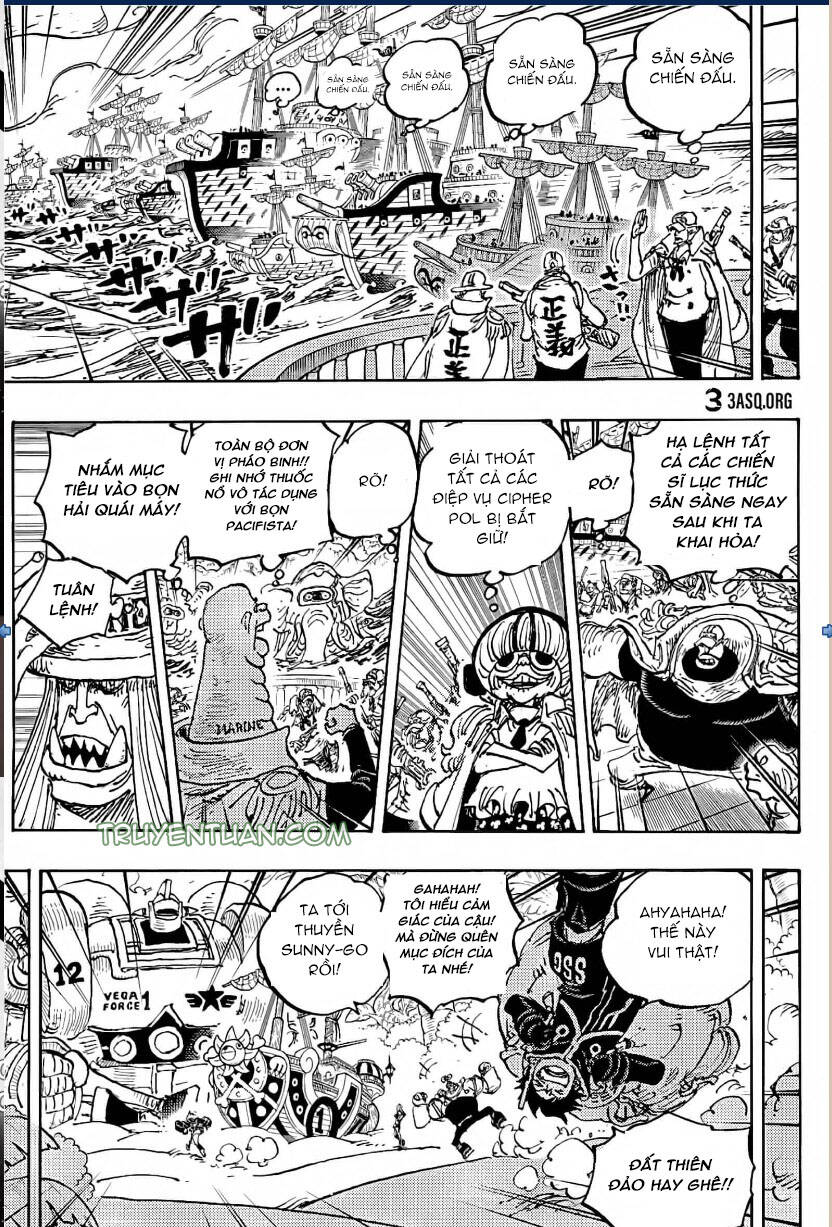 đảo hải tặc - one piece chapter 1090 12