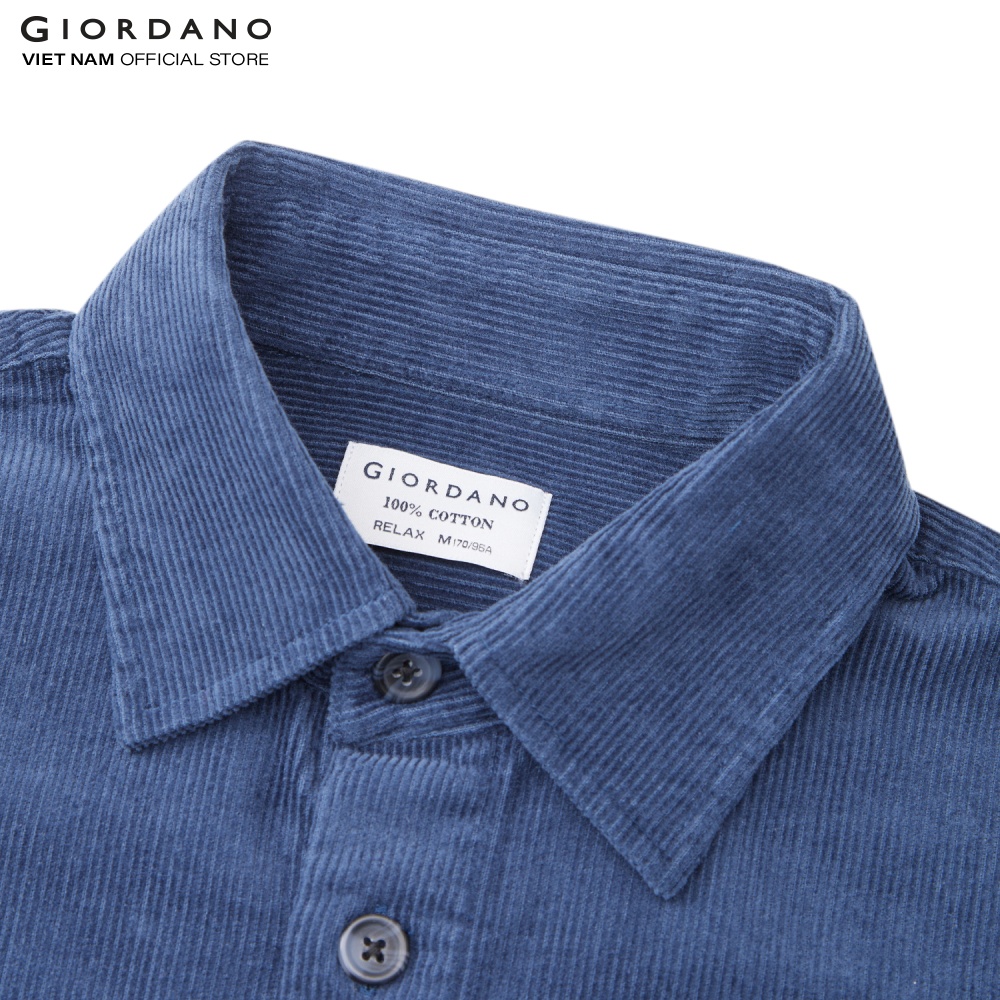 Áo Khoác Sơ Mi Nam Shirt Jacket Giordano 01042013