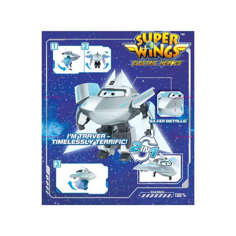 Đồ Chơi Robot Biến Hình Cỡ Lớn Traver Sôi Nổi SUPERWINGS YW780232