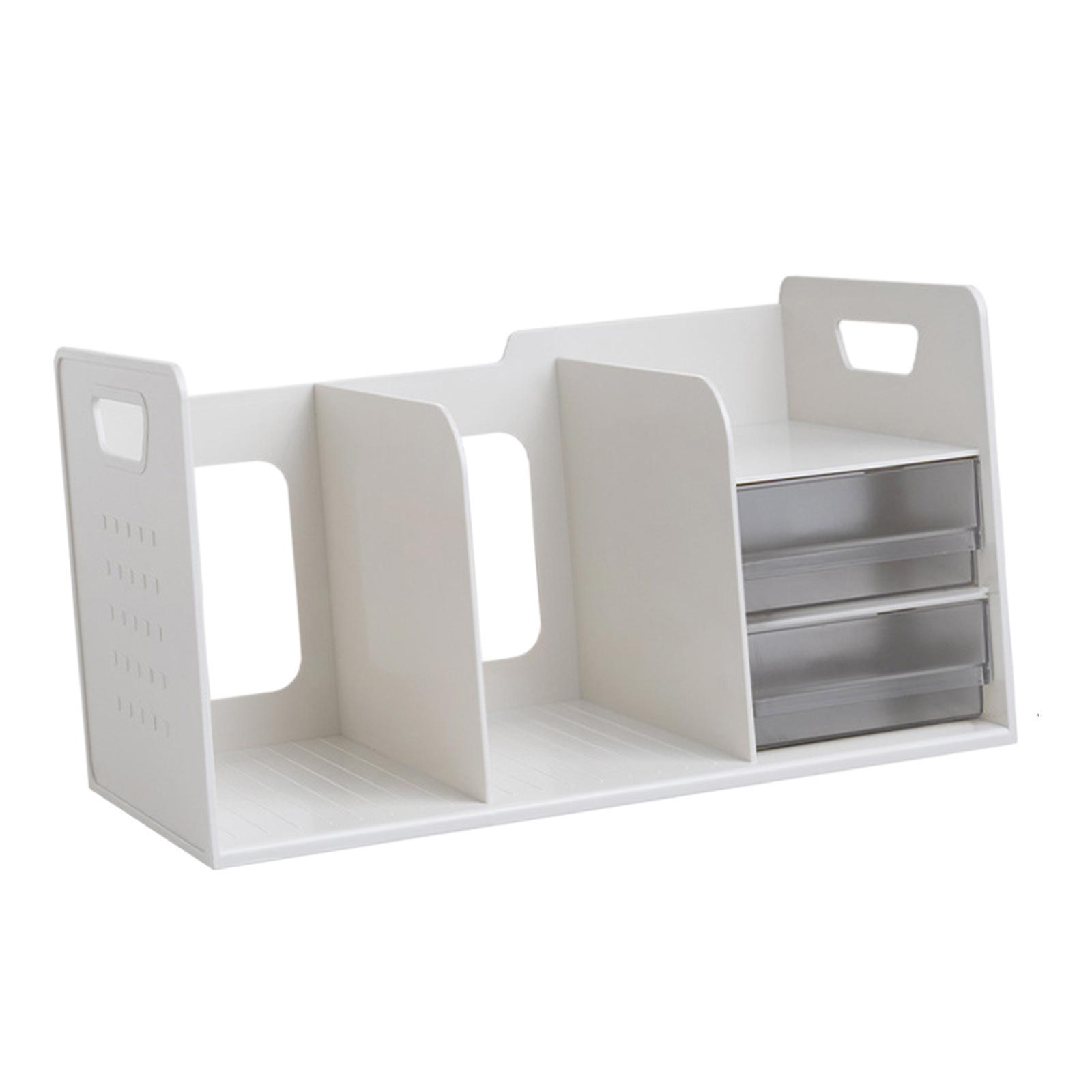 Kids Bookcase Book Shelf Portable Desktop Bookshelf for Pencil Ruler Pencils