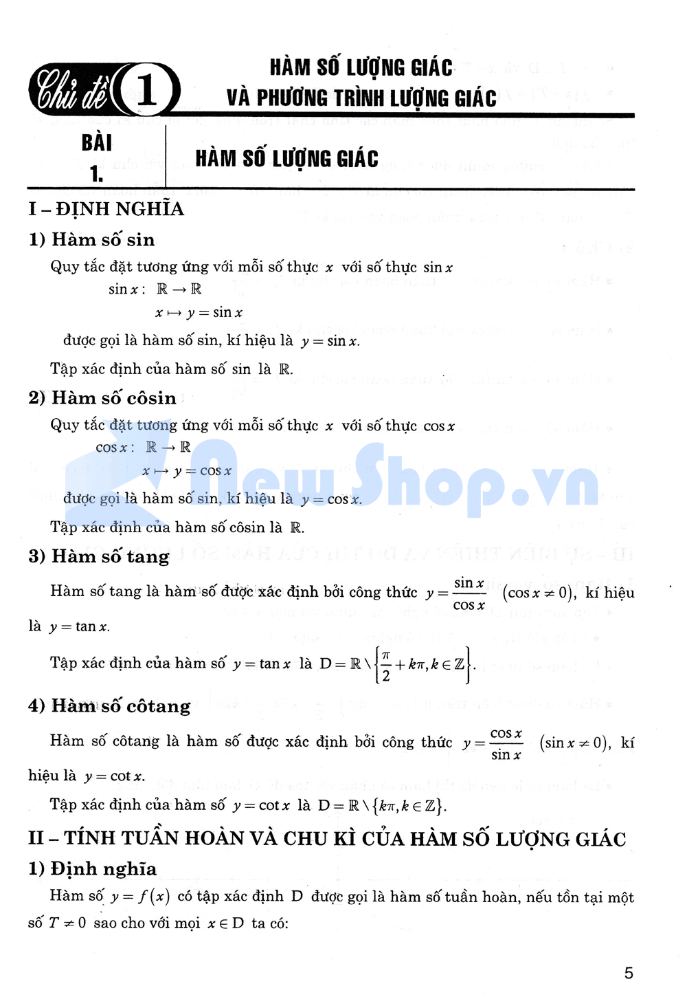 Câu Hỏi Và Bài Tập Trắc Nghiệm Toán 11