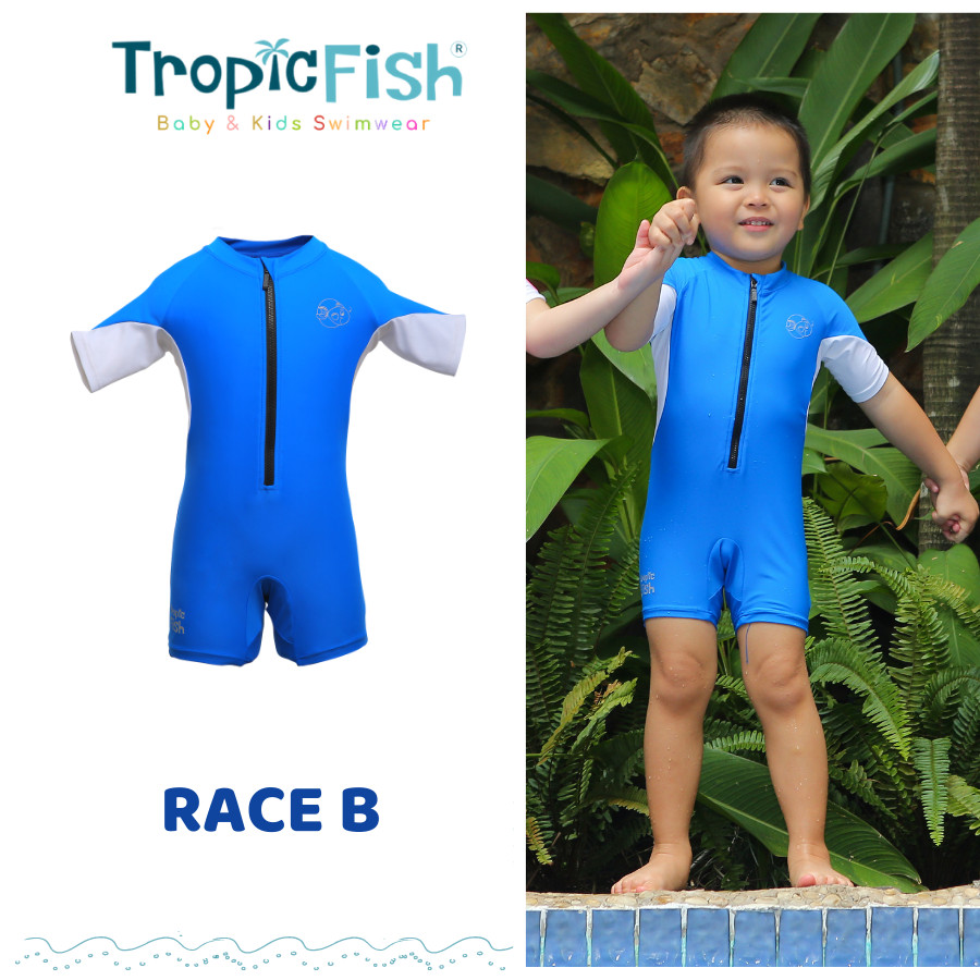 Đồ bơi Chống nắng Cao cấp cho bé trai - Race B TropicFish