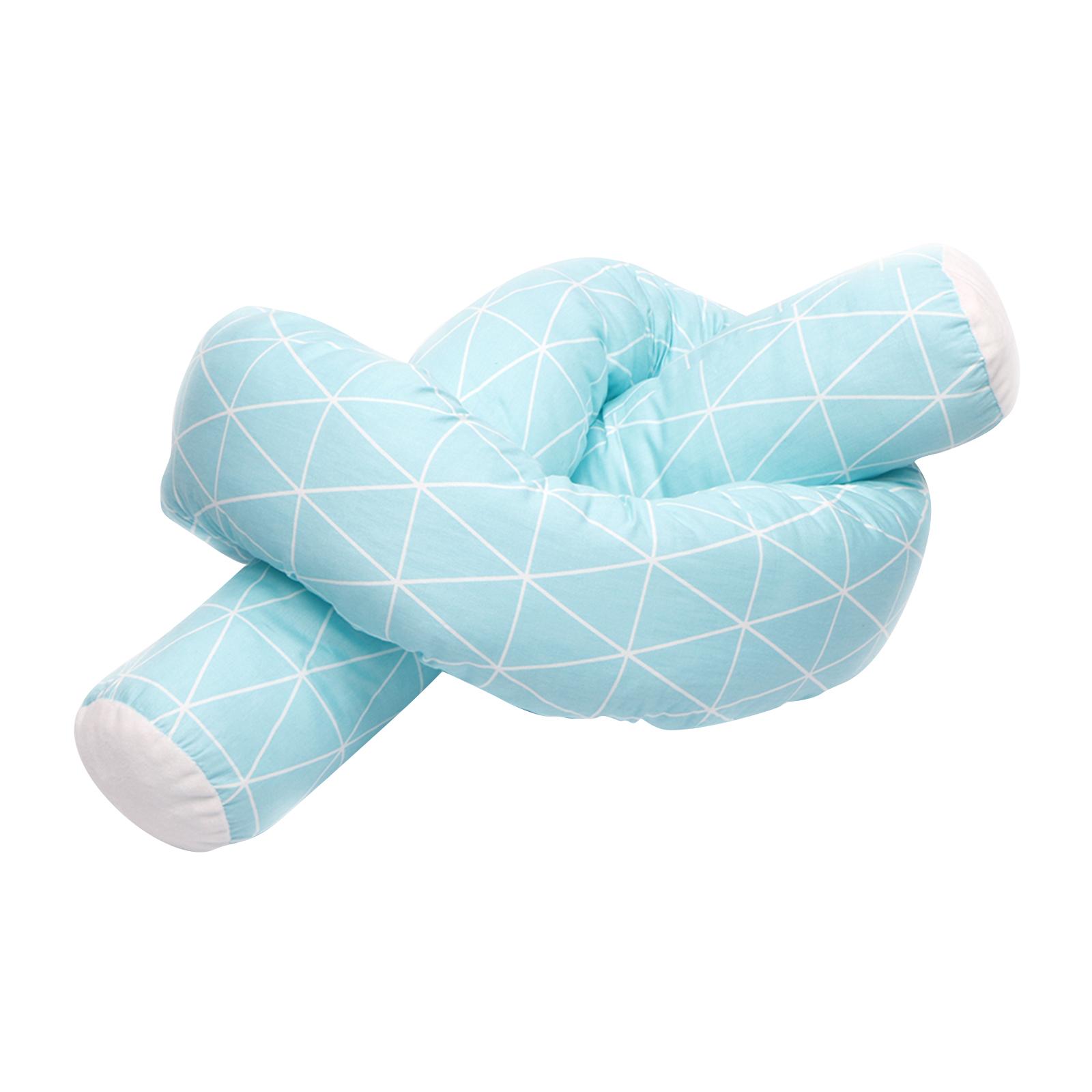Infant Soft Cotton Bed Bumper Newborn Crib Bedding Snake Pillow