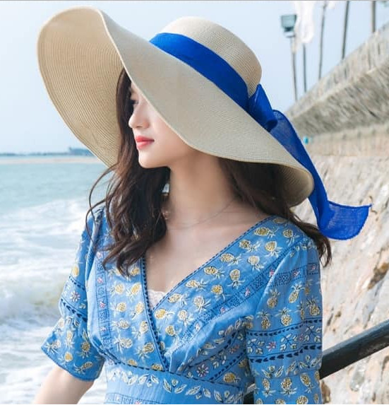 nón mũ rộng vành đi biển đẹp dn19081908
