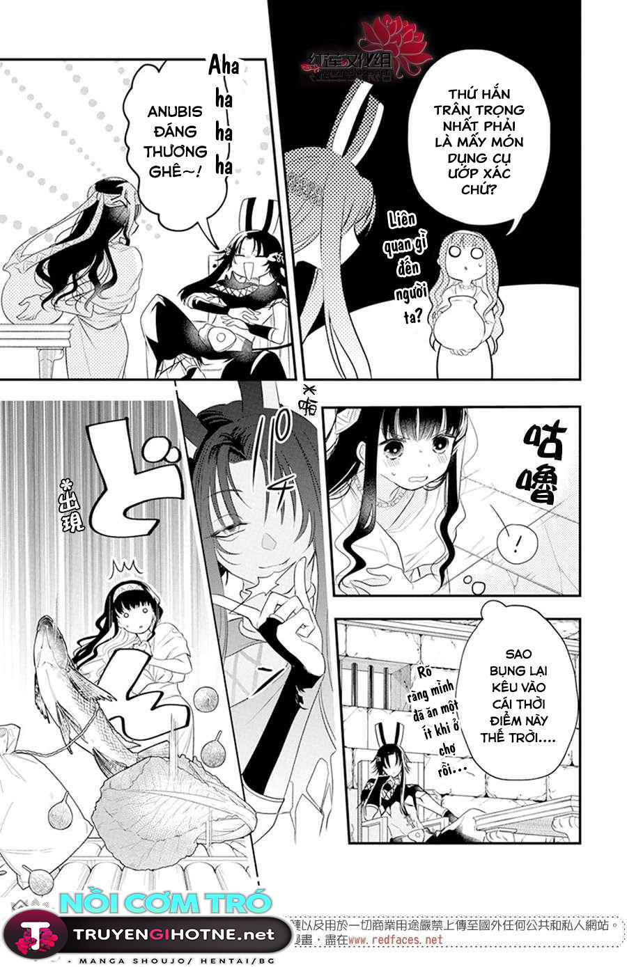 merritt và vị thần ai cập rảnh rỗi chapter 6.1 14