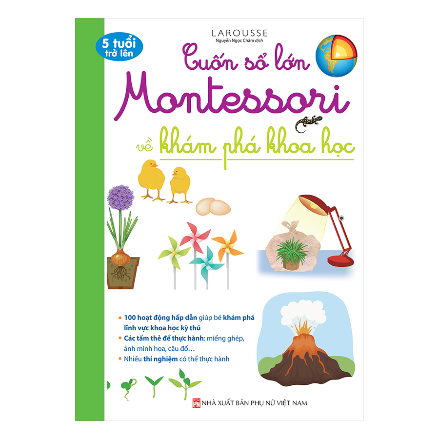 Cuốn Sổ Lớn Montessori Về Khám Phá Khoa Học (Bìa Mềm)