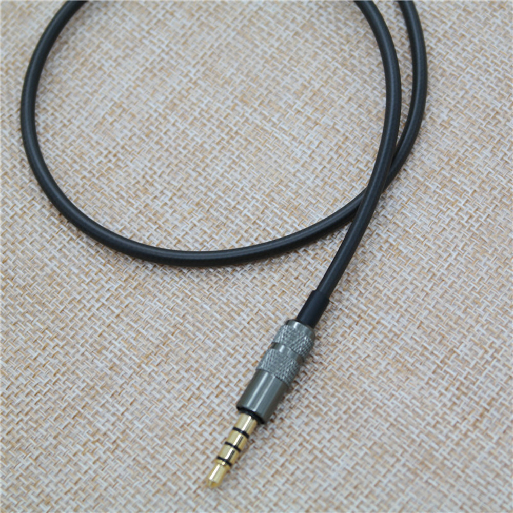 Cáp thay thế tai nghe với Mic Điều khiển âm lượng từ xa giao diện MMCX Jack 3.5mm Tương thích với Shure