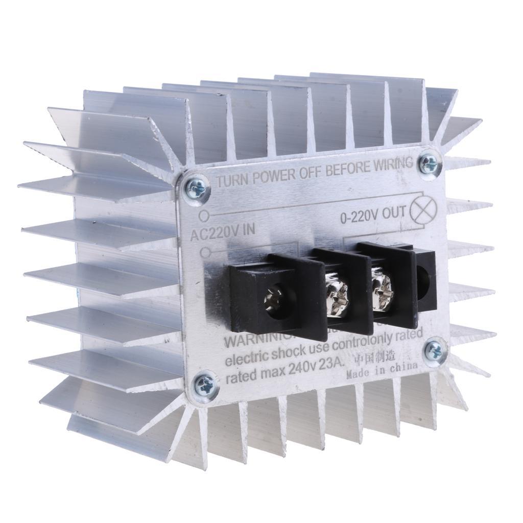 AC 220V 5000W SCR Voltage Regulator Dimmer Electric Motor Speed Controller