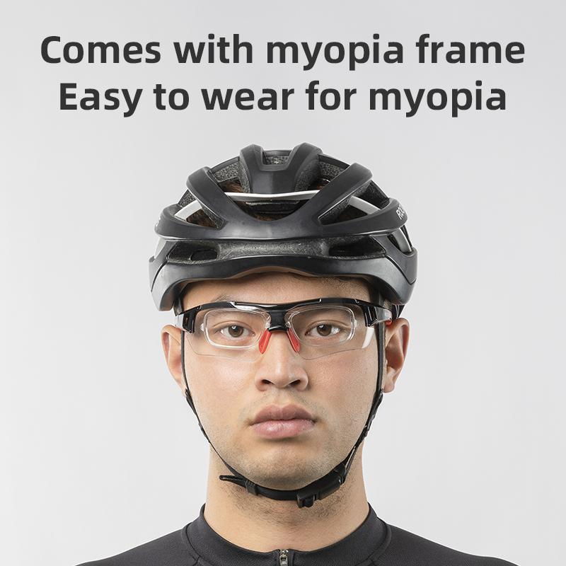 Kính đi xe đạp Rockbros thể thao ngoài trời Phân cực Kính râm xe đạp kính kính kính kính 5 Lens Phụ kiện xe đạp Color: 10007 5 lens