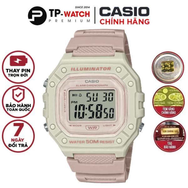 Đồng Hồ Nam Dây Nhựa Casio Standard W - 218Hc - 4A2 Chính Hãng - W - 218Hc - 4A2Vdf