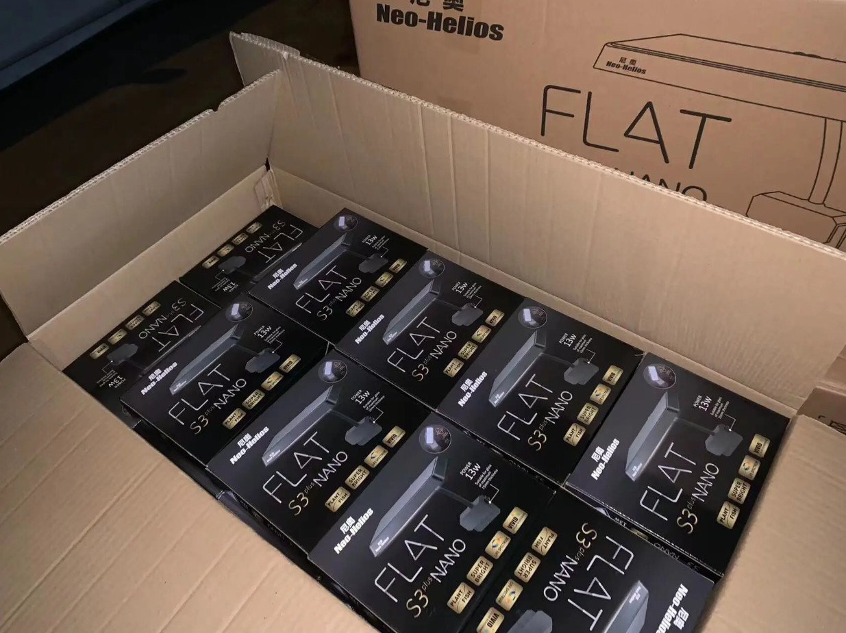 Neo-Helios FLAT S3 PLUS NANO - siêu phẩm Đèn Đỏ Cá KHÔNG Đỏ Nước hồ thủy sinh cá tép tôm cảnh