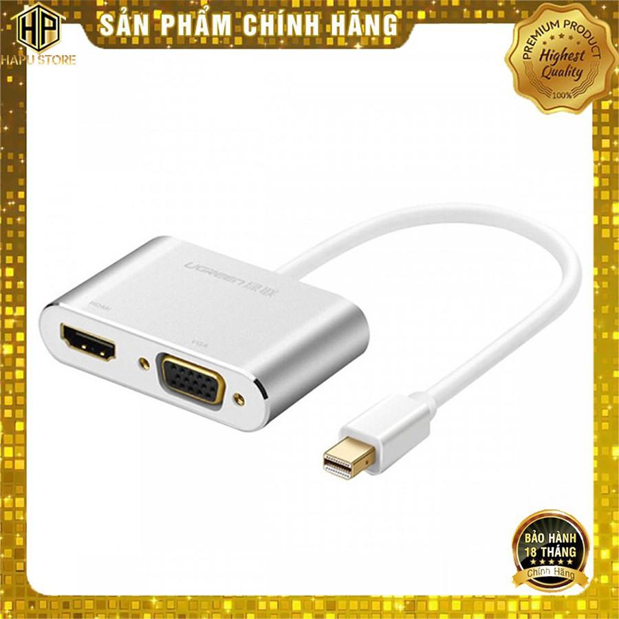 Cáp chuyển đổi Mini DisplayPort sang HDMI, VGA Ugreen 20421 chính hãng - Hàng Chính Hãng