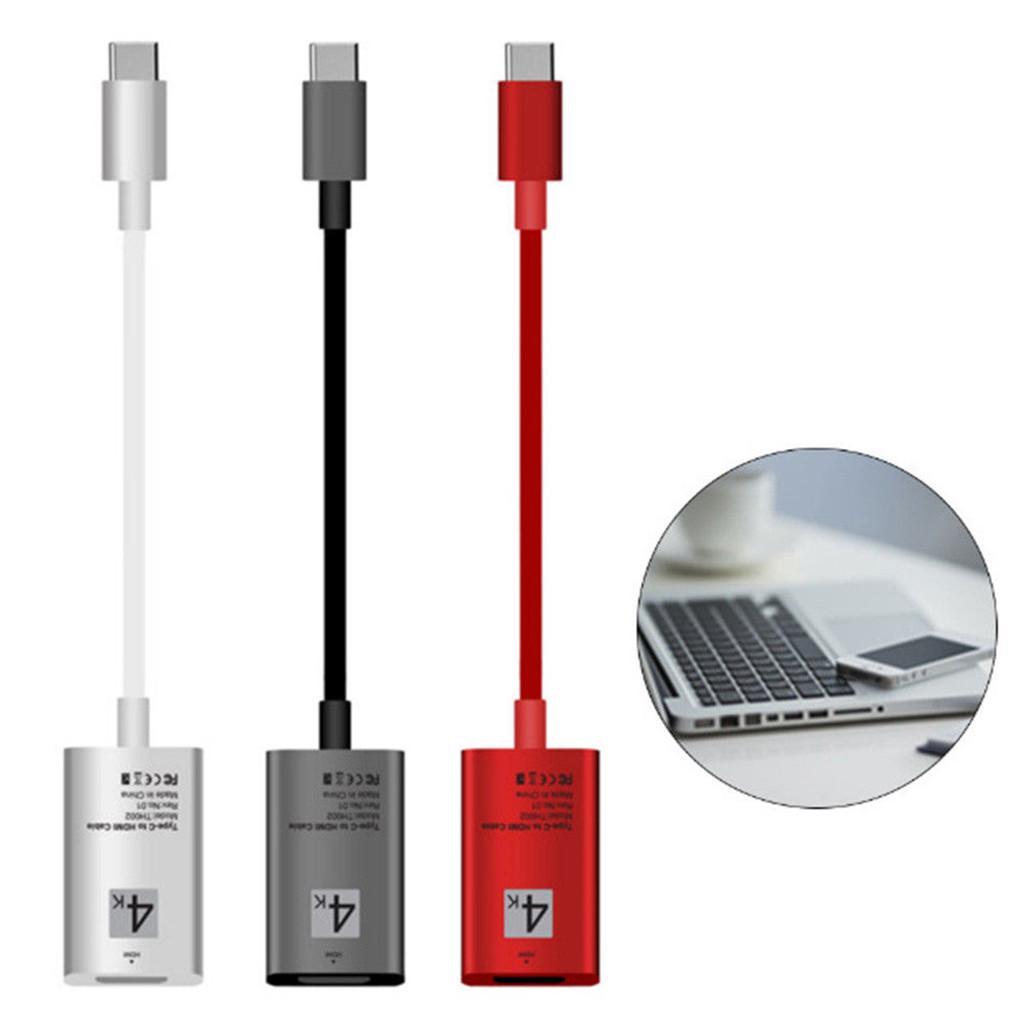 Aluminium USB Type C Male to   1080P  HDTV Convert Cable Adapter