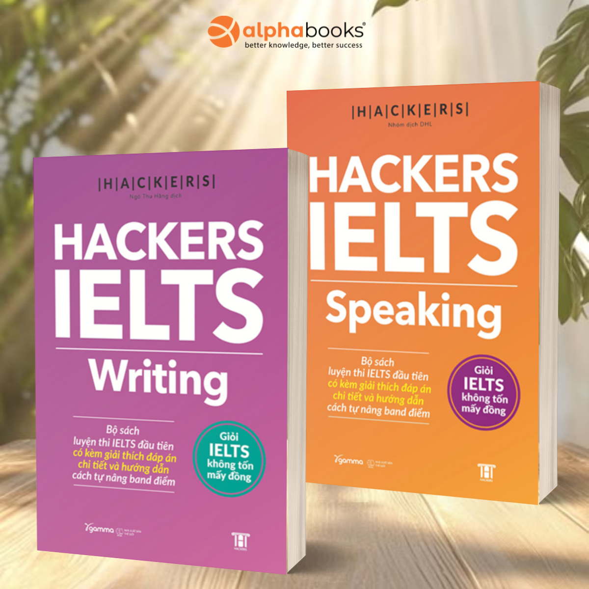 Combo 2 Cuốn Hackers IELTS  Hackers IELTS Speaking  Hackers IELTS Writing