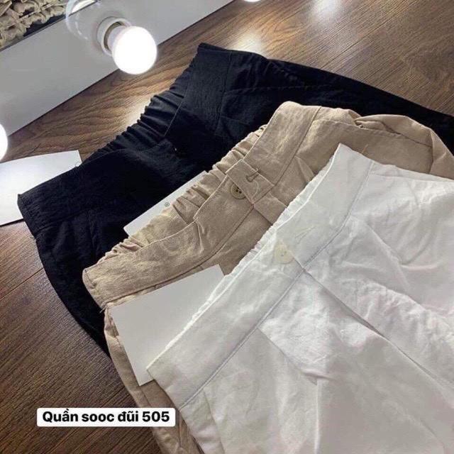 Quần đùi đũi xước vải siêu mát, quần short ulzzang hàn quốc QN02